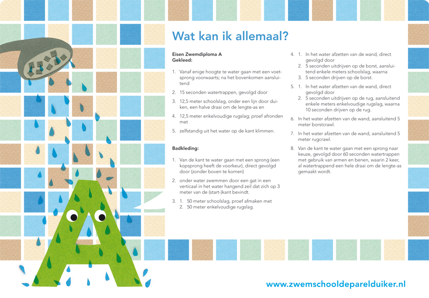 Zwemdiploma’s